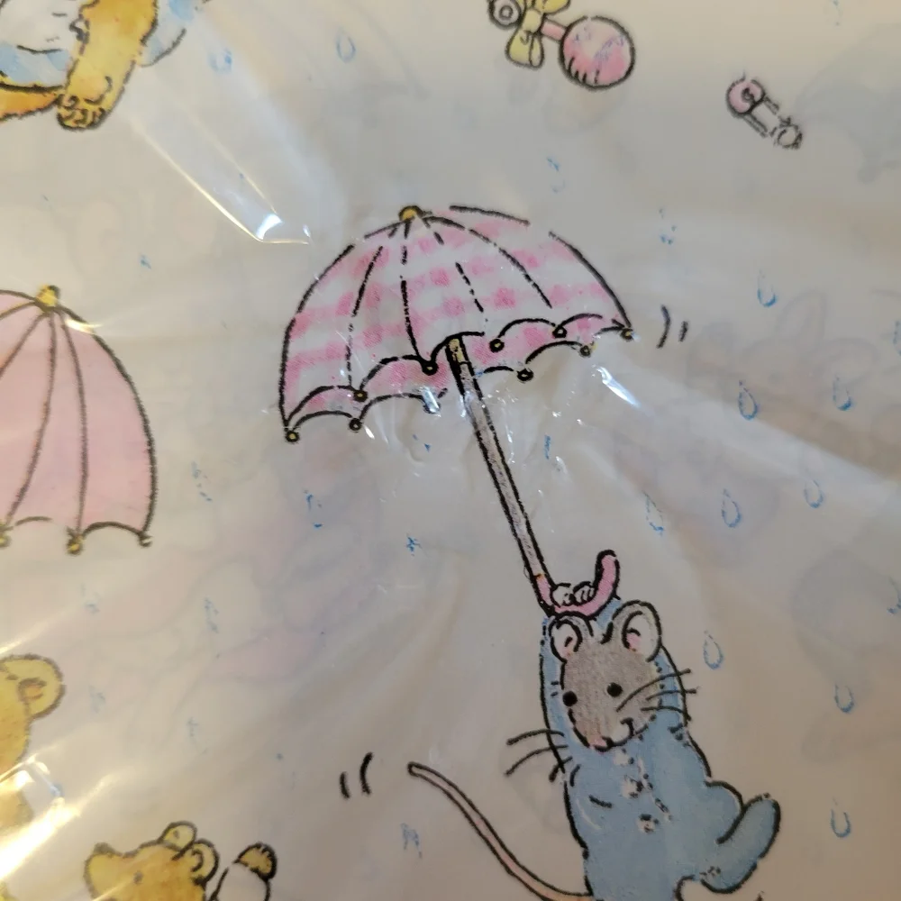 NOS ~ Celebrations by Gibson Baby Shower Gift Wrap ~ Woodland Animals ~ FINAL!